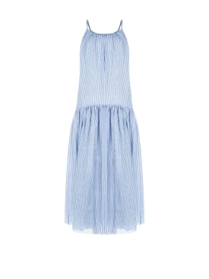 A-line Cotton Midi Dress