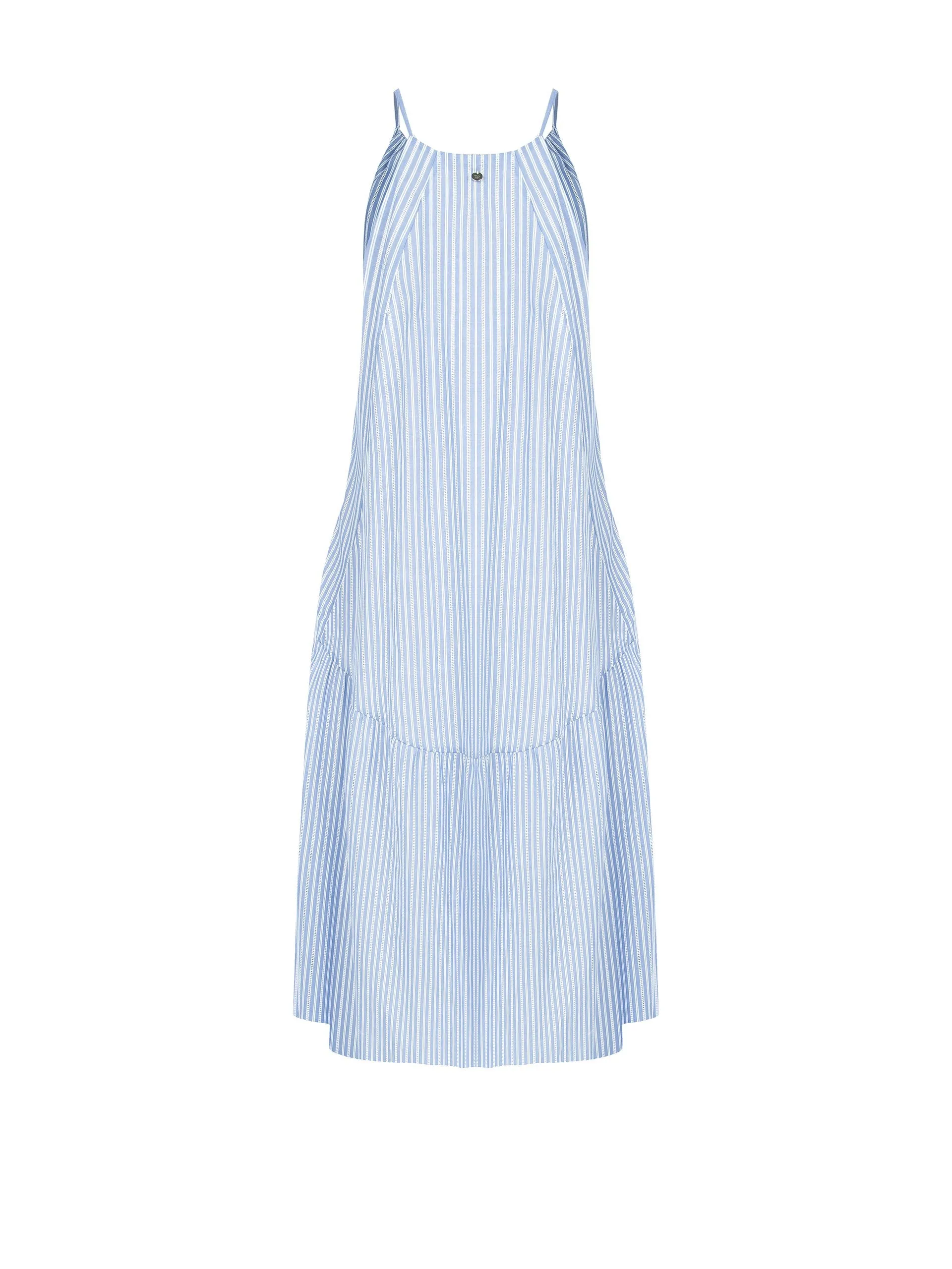 A-line Cotton Midi Dress