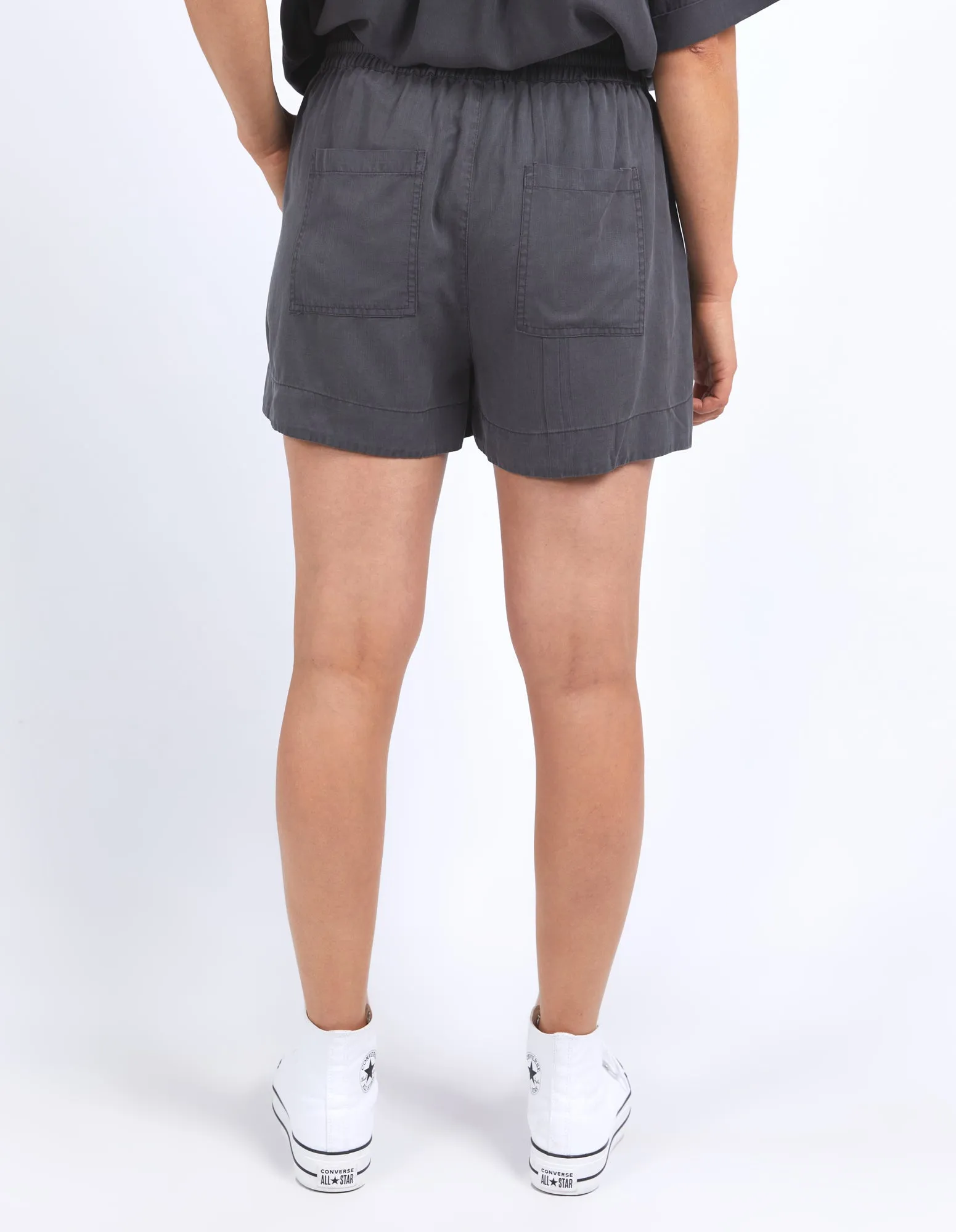 Bliss Washed Short Washed Black