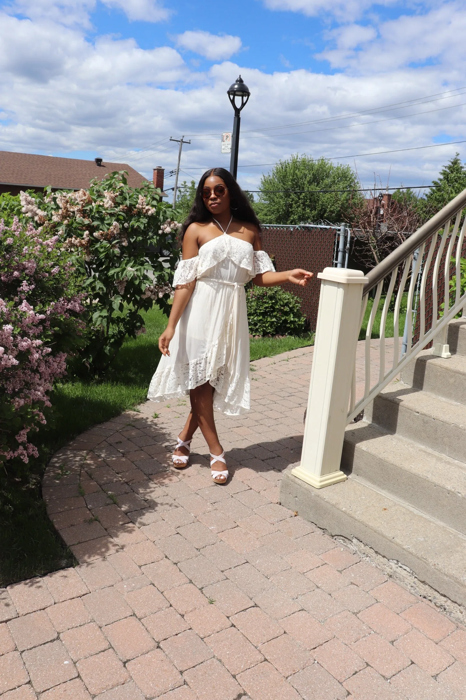 BOHEMIAN Lace Wrap Dress