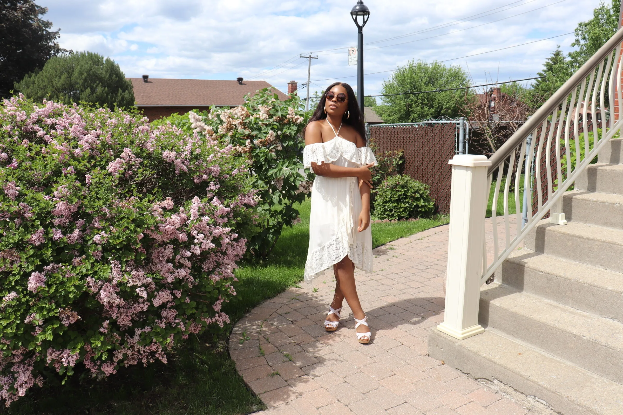 BOHEMIAN Lace Wrap Dress