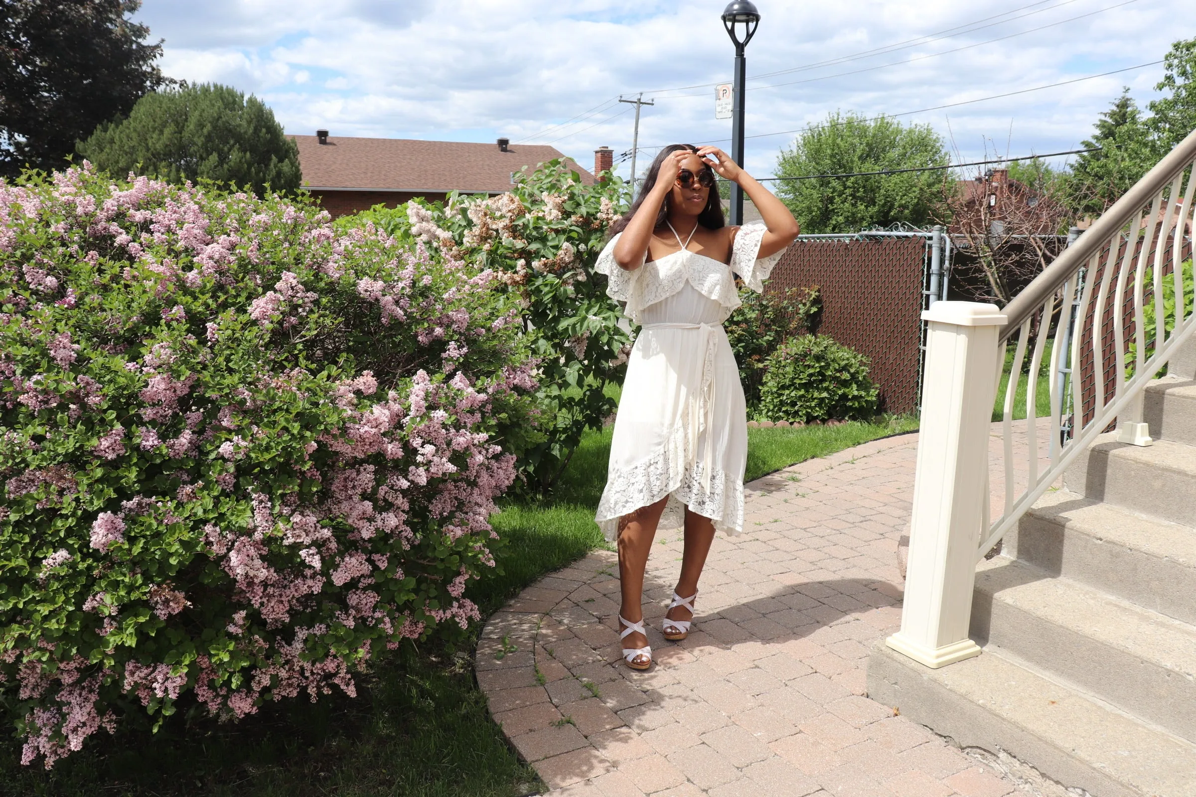 BOHEMIAN Lace Wrap Dress