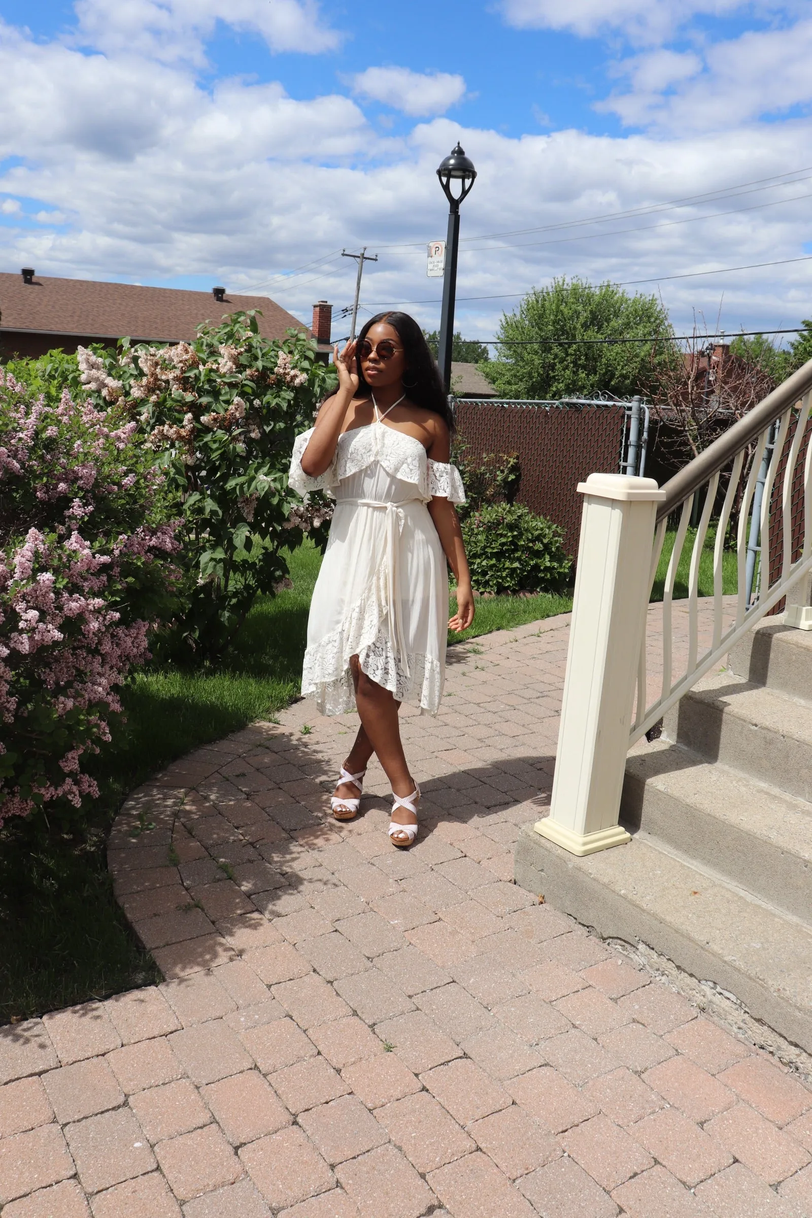 BOHEMIAN Lace Wrap Dress