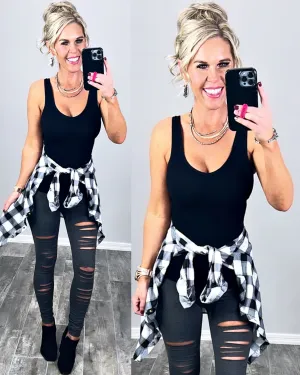 Casual & Comfy Tank - Black