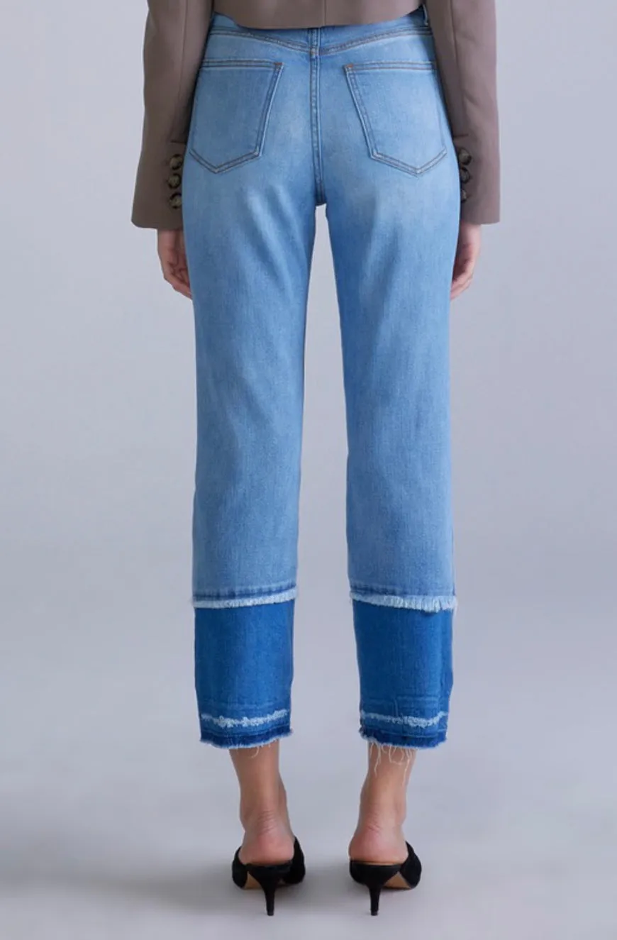 Ceros High Rise Crop Straight