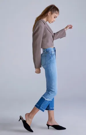 Ceros High Rise Crop Straight