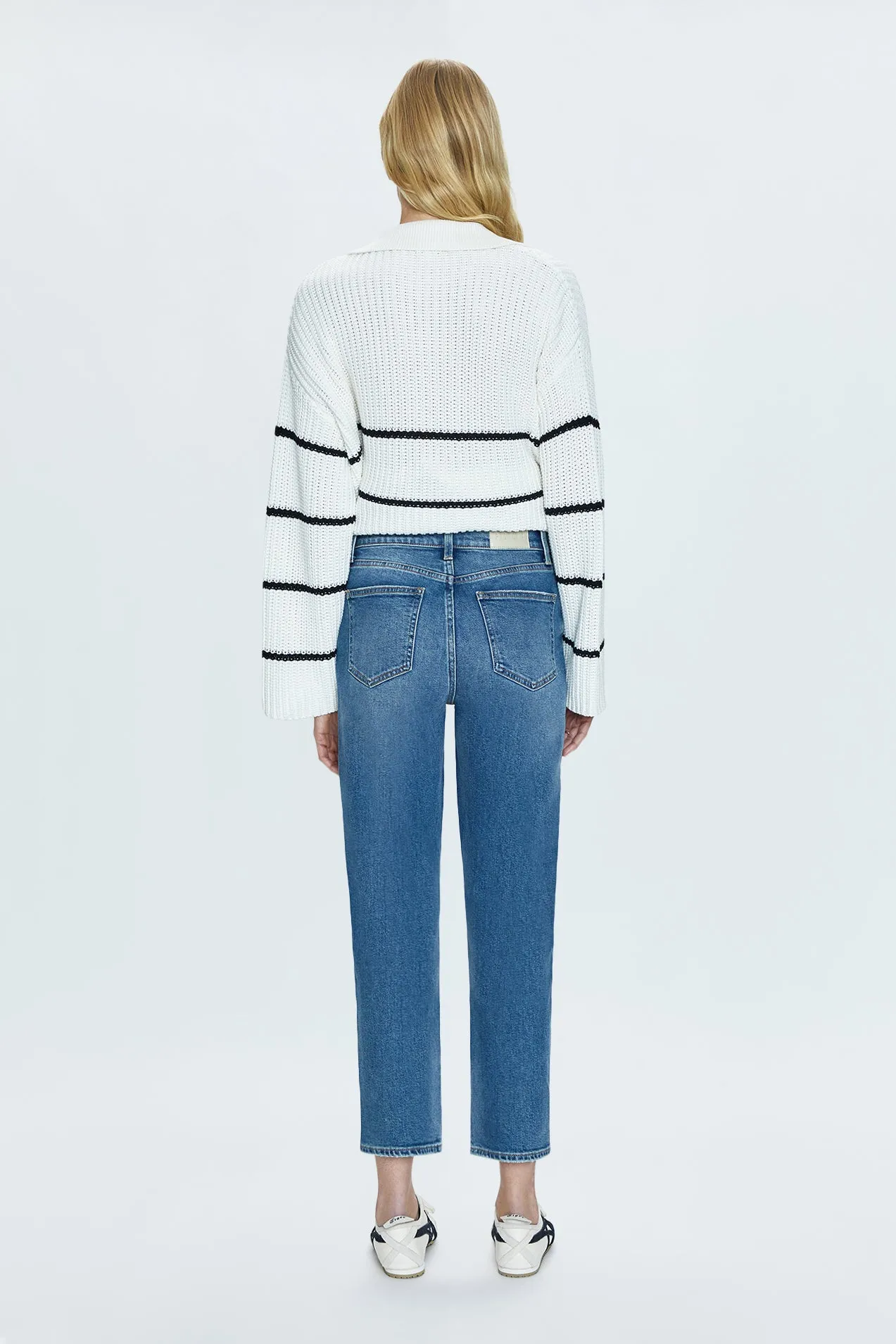 Charlie High Rise Straight Jean - Canal Vintage