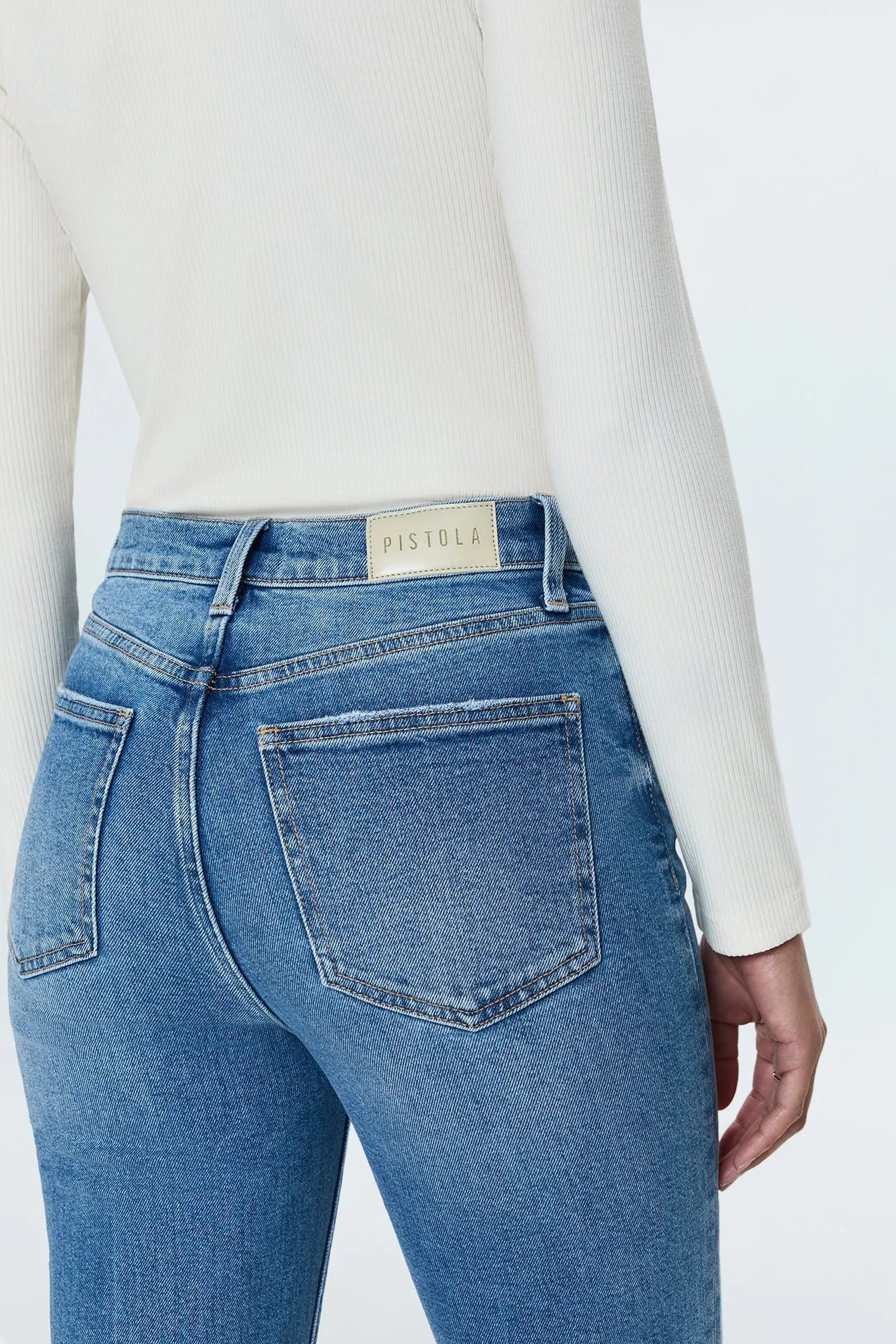 Charlie High Rise Straight Jean - Rhythm Vintage