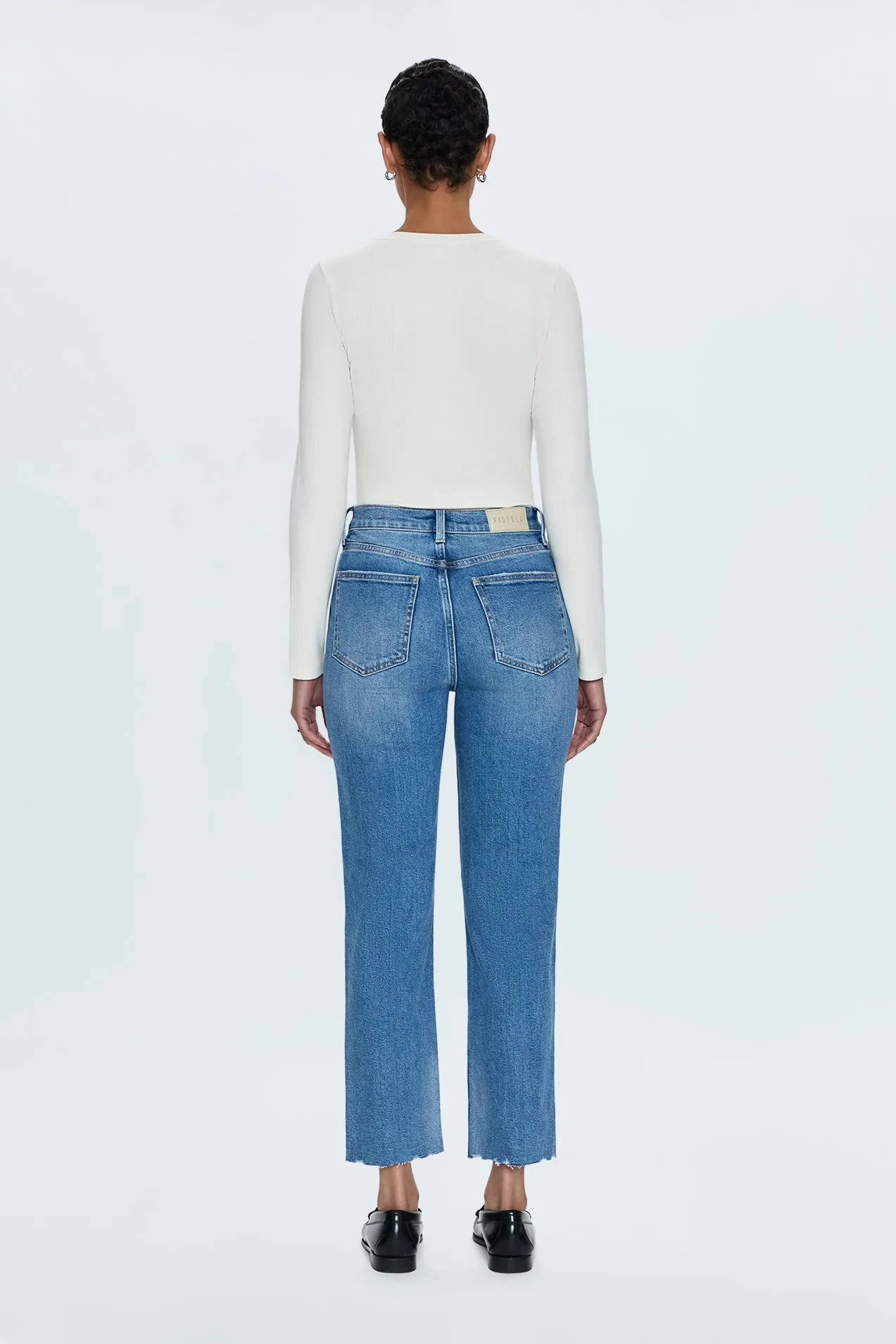 Charlie High Rise Straight Jean - Rhythm Vintage