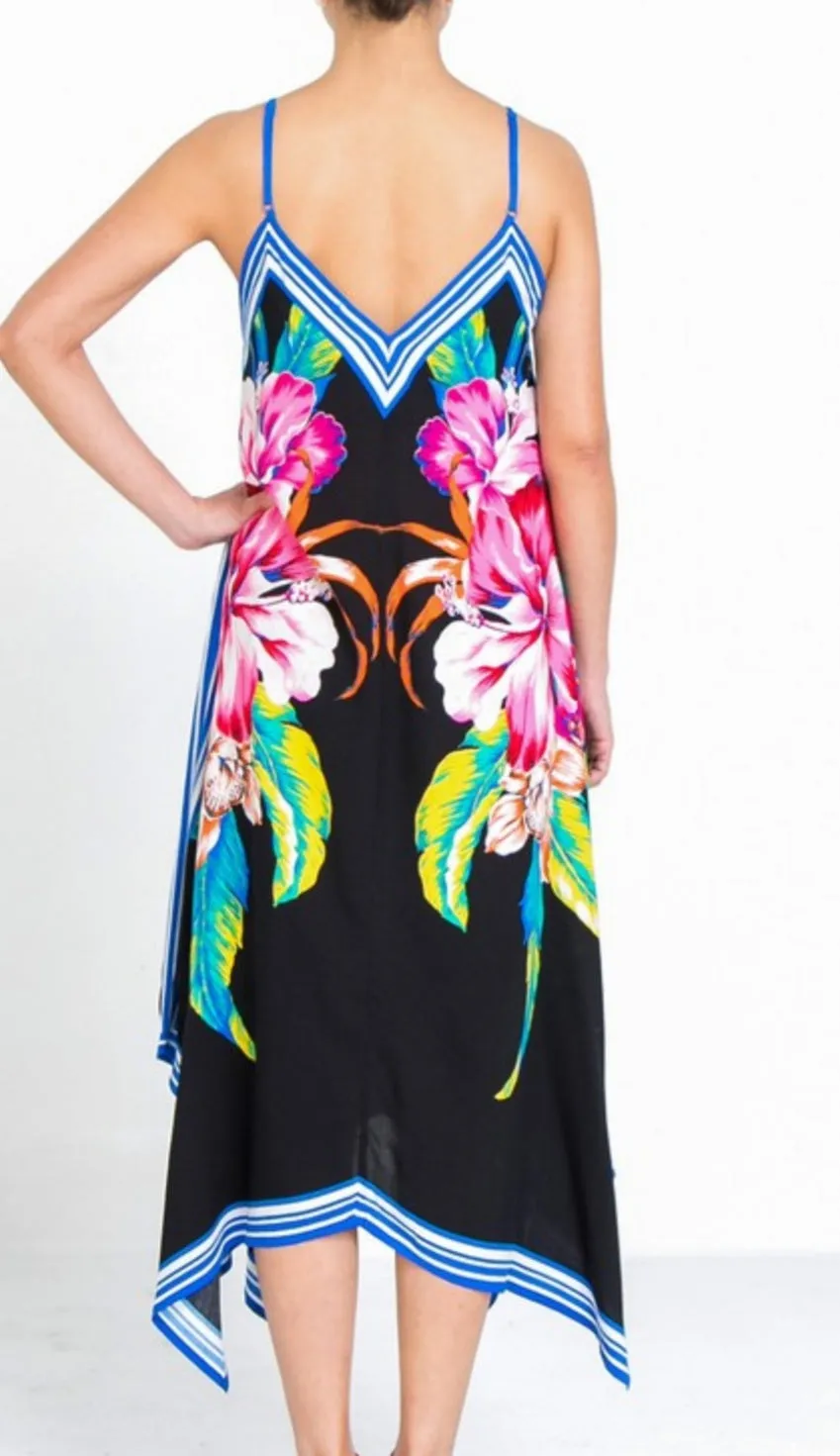 Flower Power Handkerchief Dress