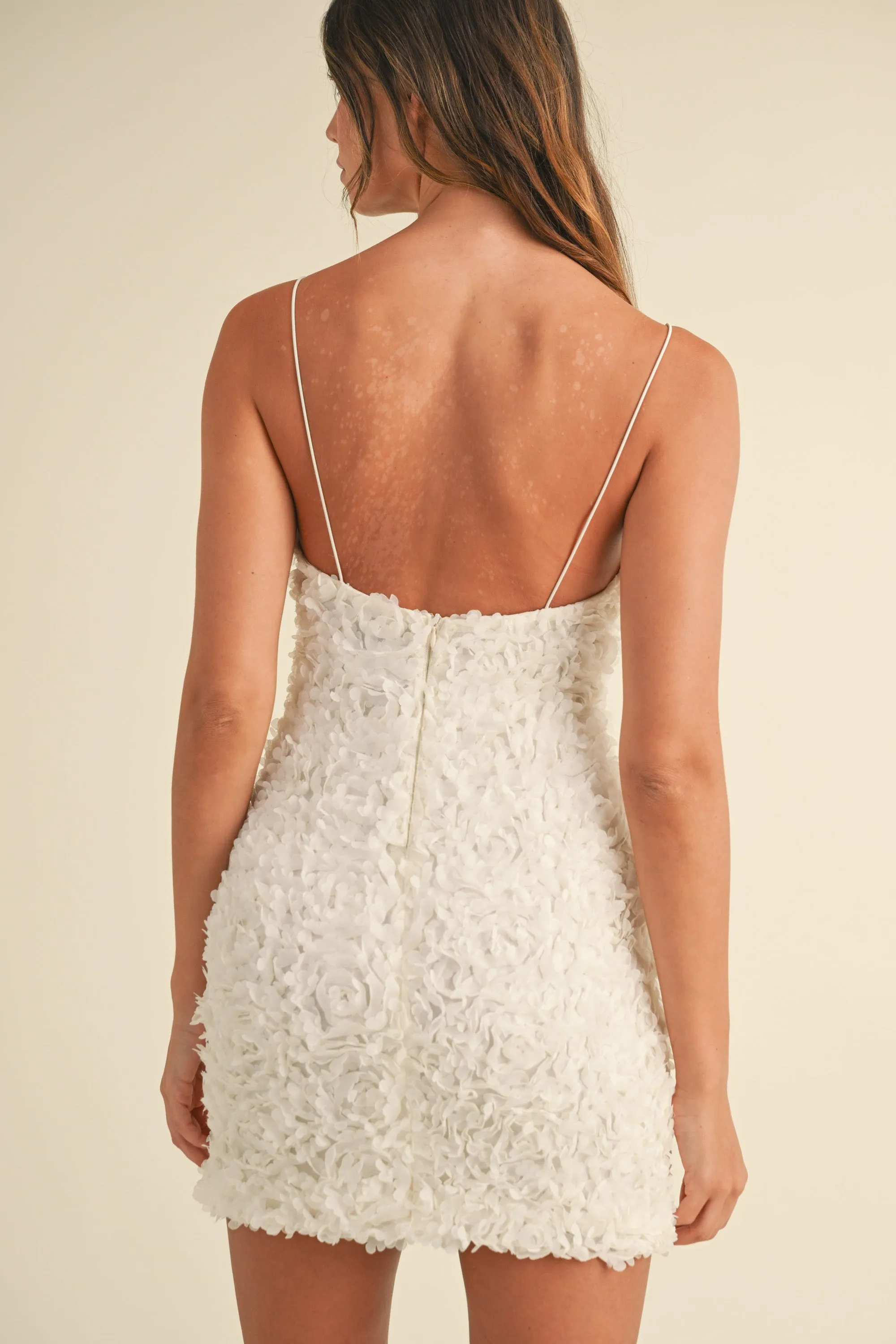 GALEN APPLIQUE BODYCON MINI DRESS