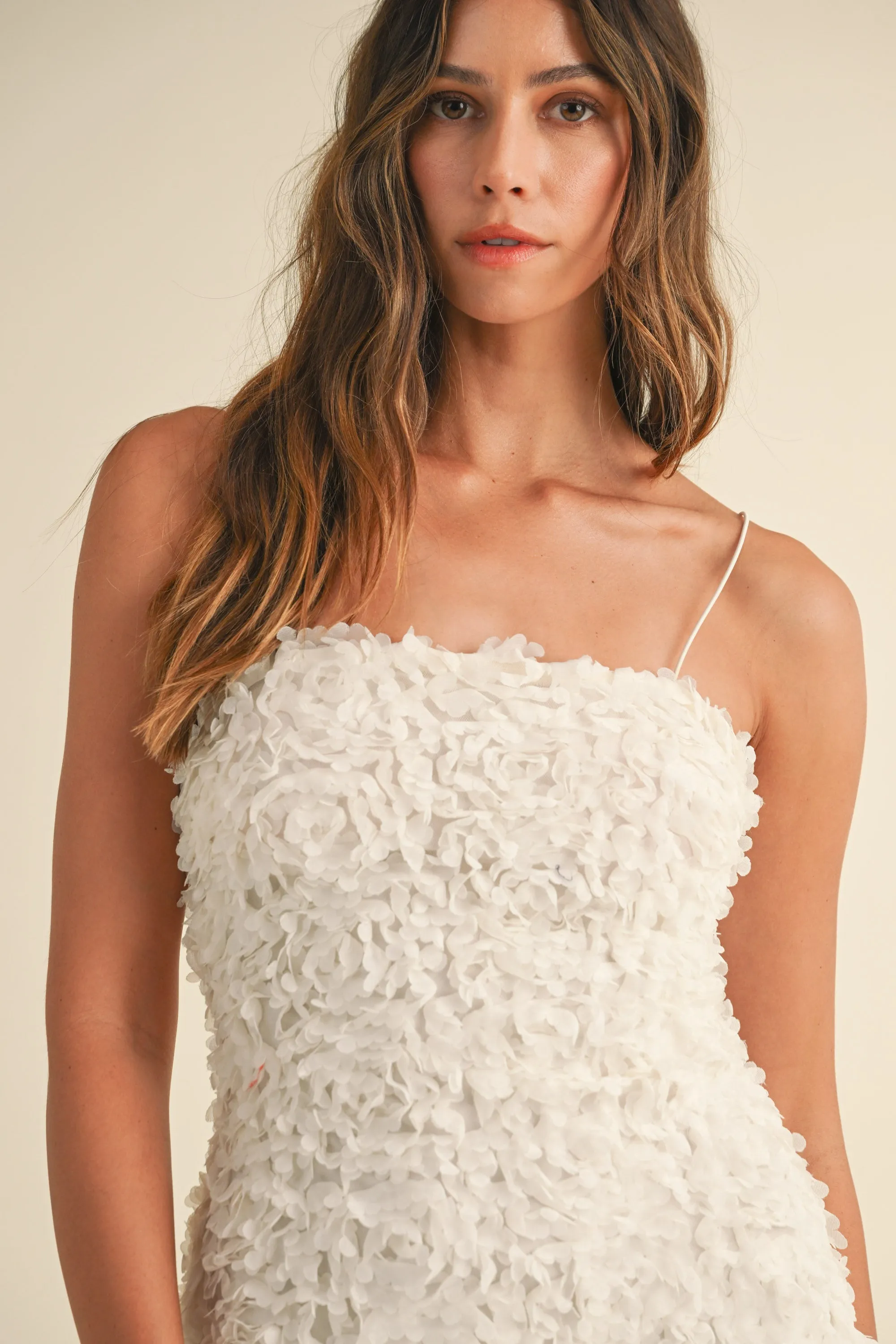 GALEN APPLIQUE BODYCON MINI DRESS