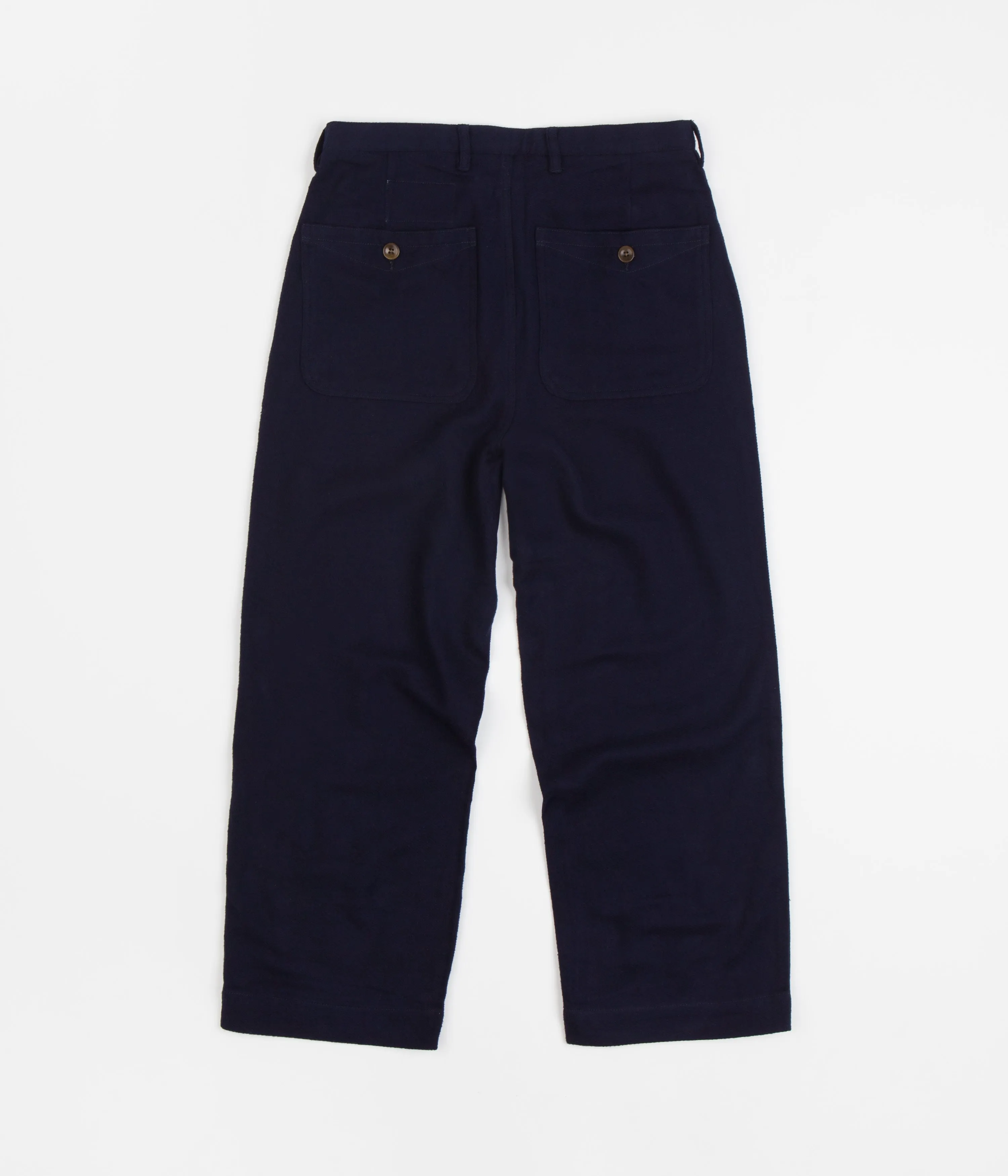 Garbstore Duster Pleated Pants - Navy