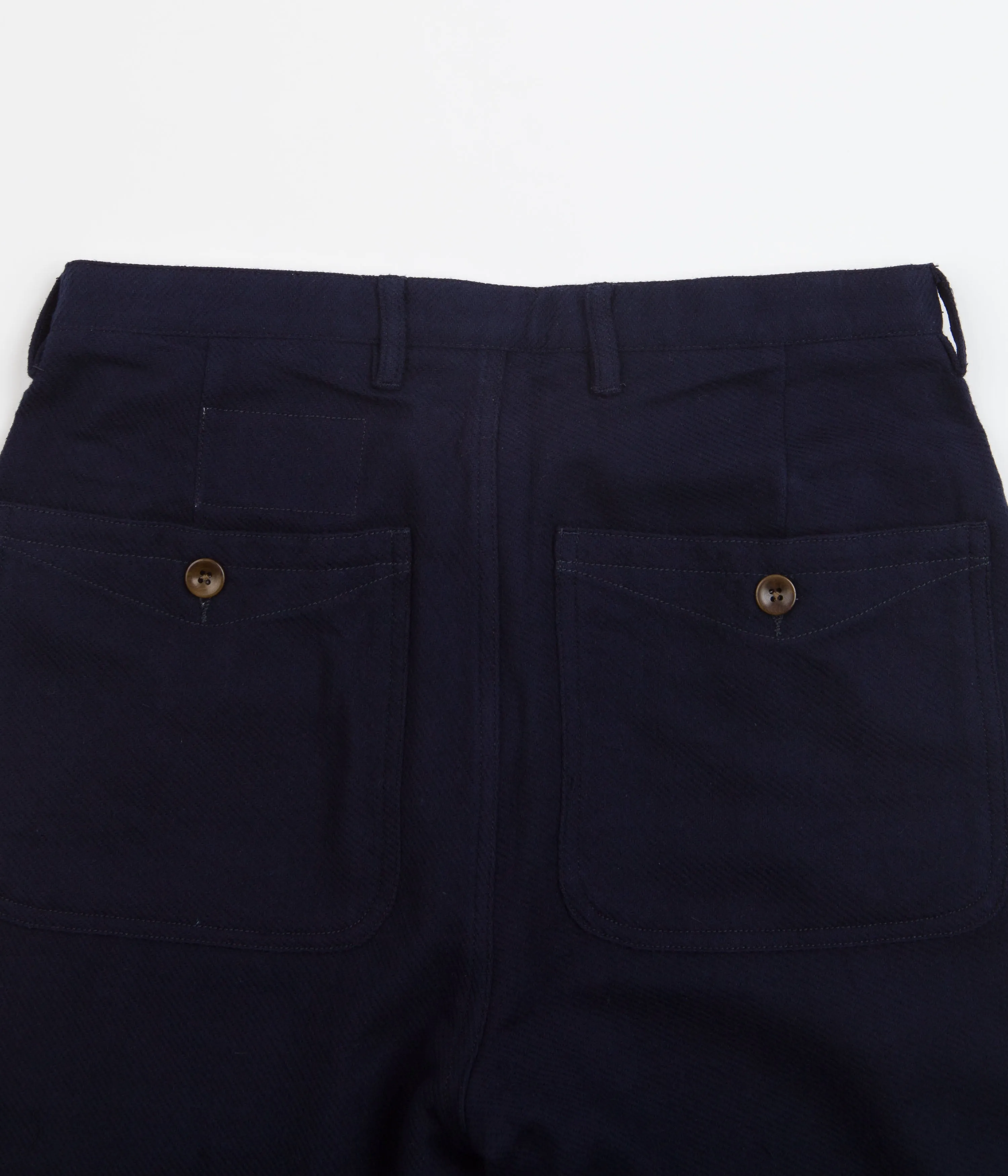 Garbstore Duster Pleated Pants - Navy