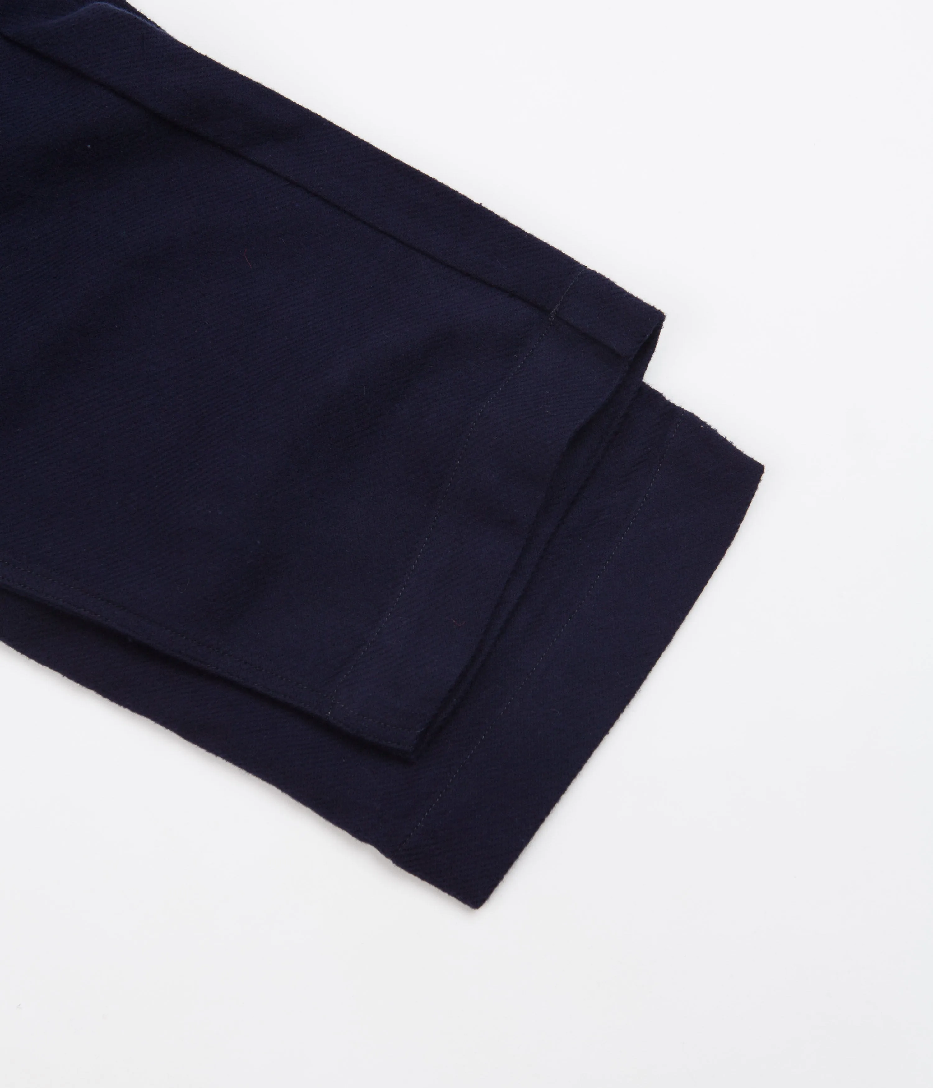 Garbstore Duster Pleated Pants - Navy