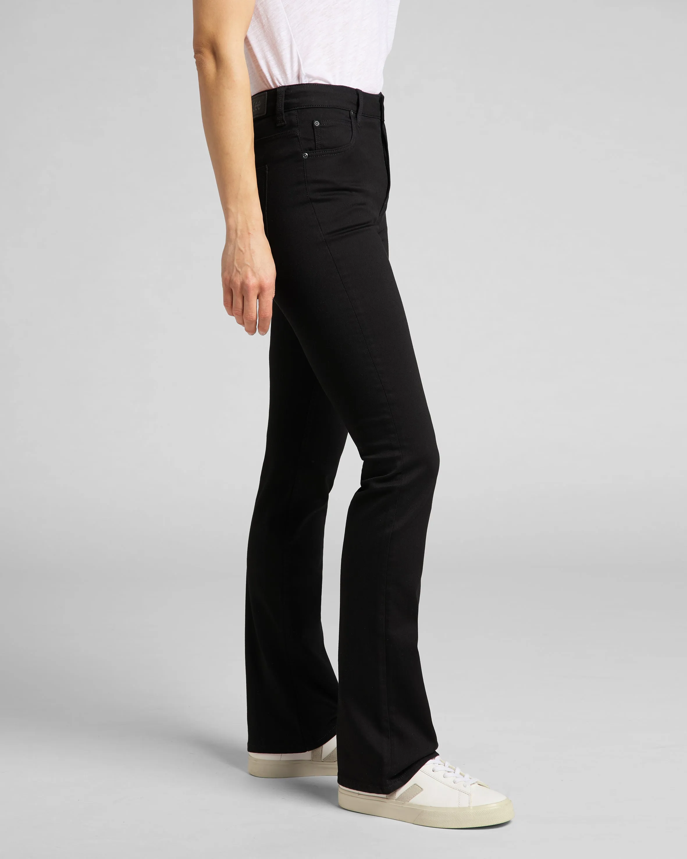 Lee Breese Bootcut Womens Jeans - Black Rinse