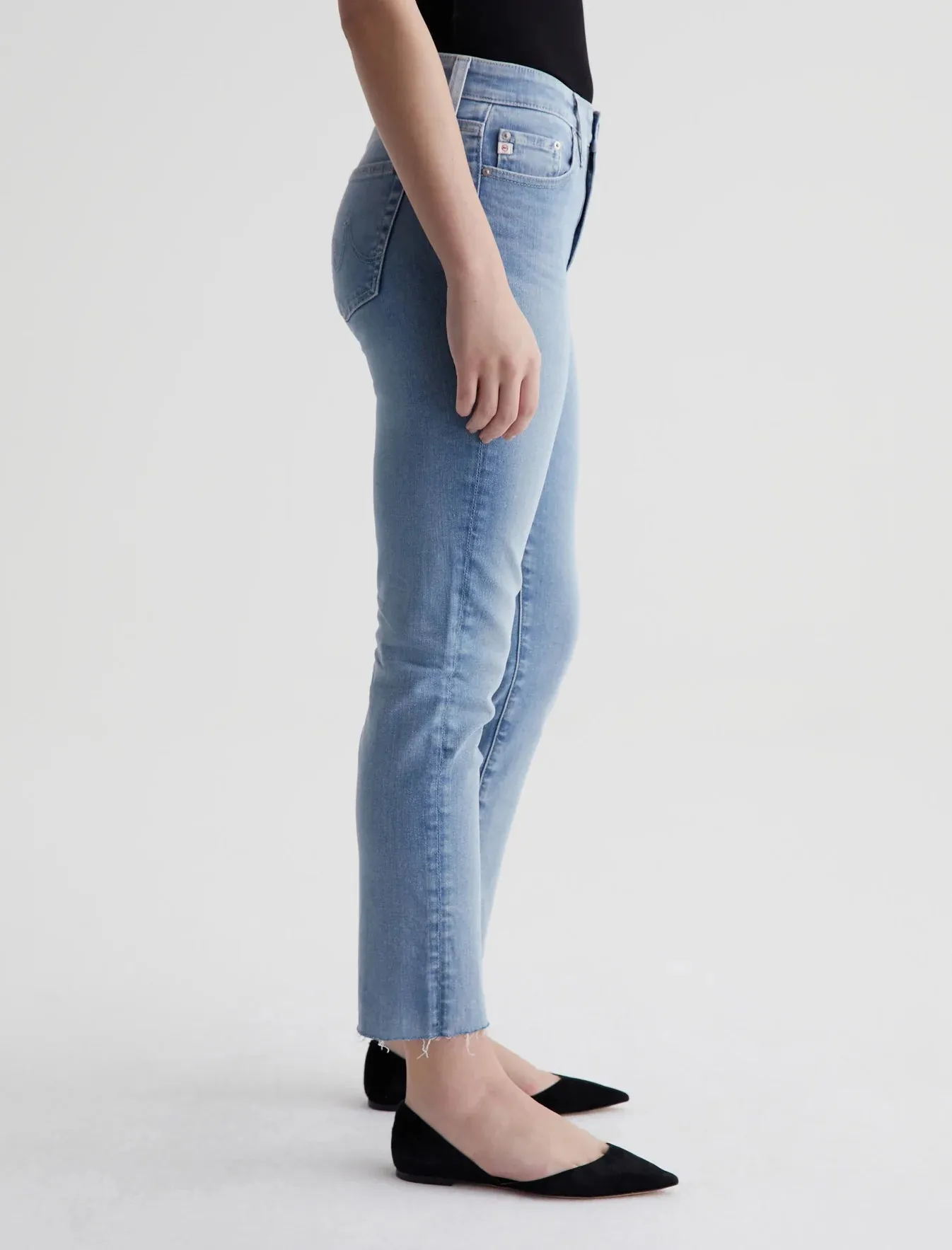 Mari High Rise Crop Jean