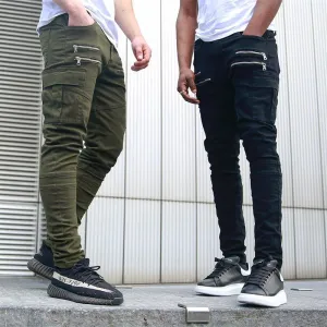 Men's fashion Military Cargo Pants Multi-pockets Baggy Men Pants Casual Trousers Overalls Army Pants Joggers