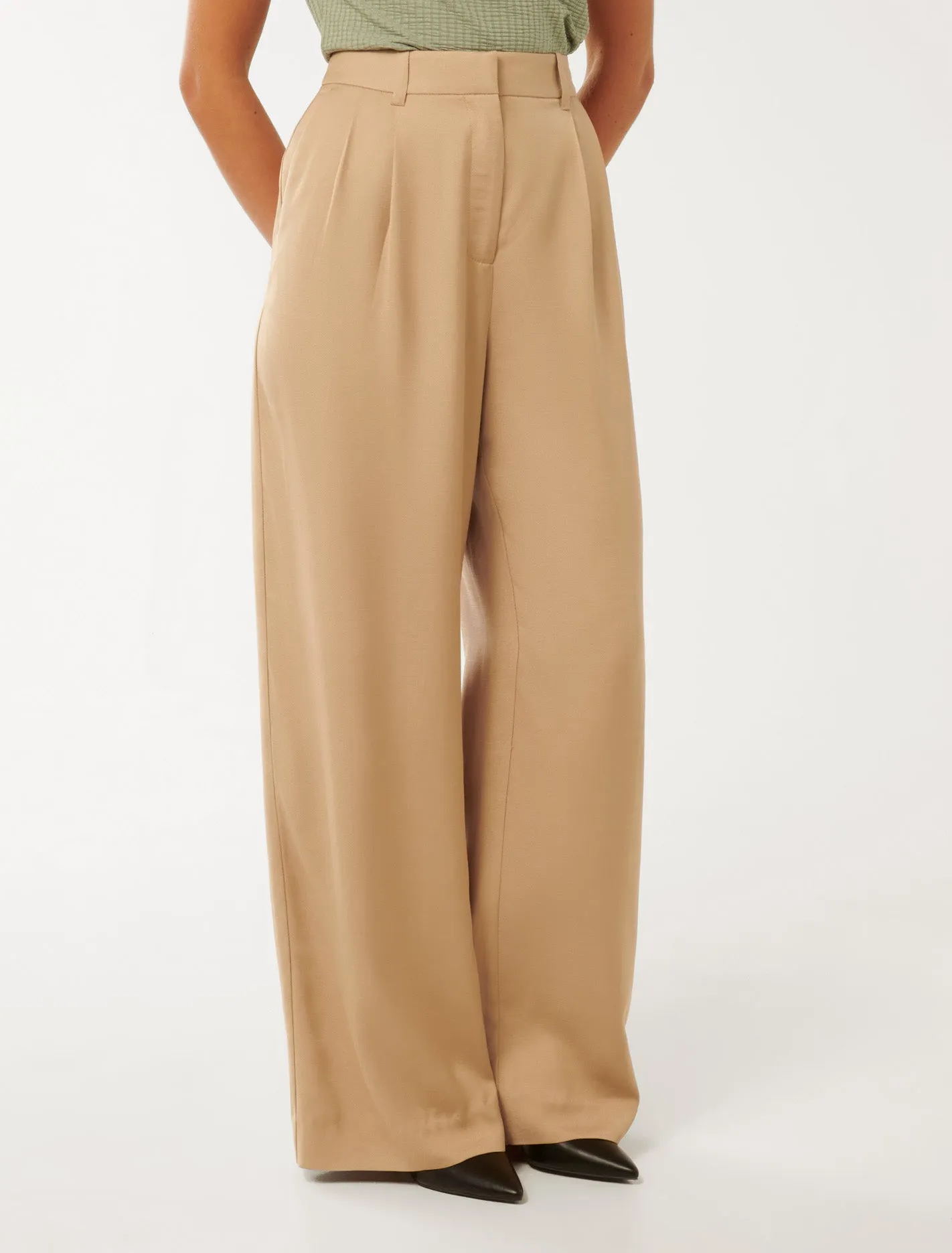 Mikayla Pleated Wide Leg Pants