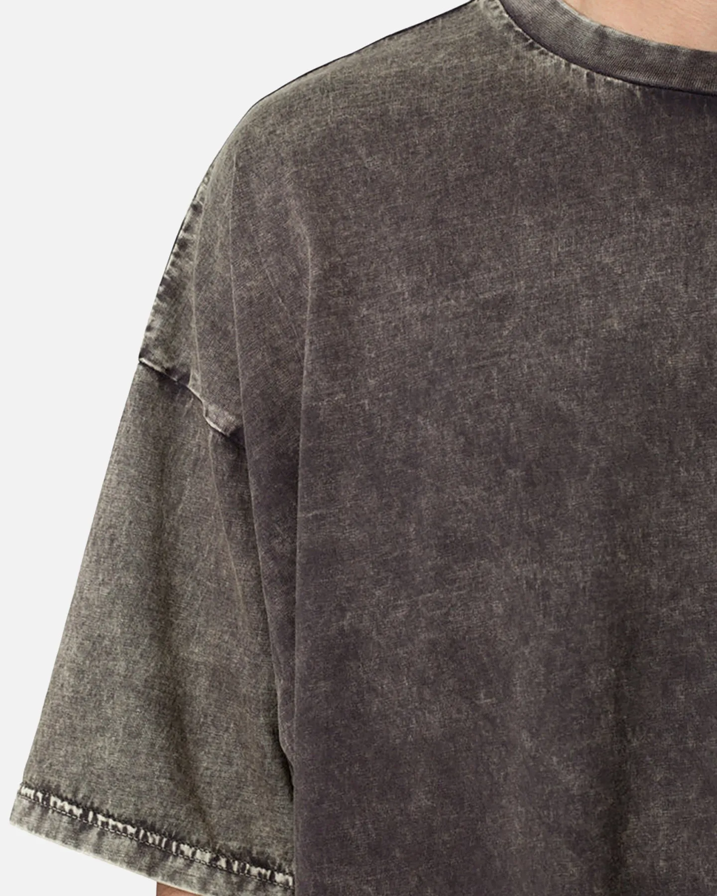 MNML Washed Acid T-Shirt Black