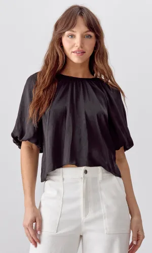 Nadia Balloon Sleeve Blouse