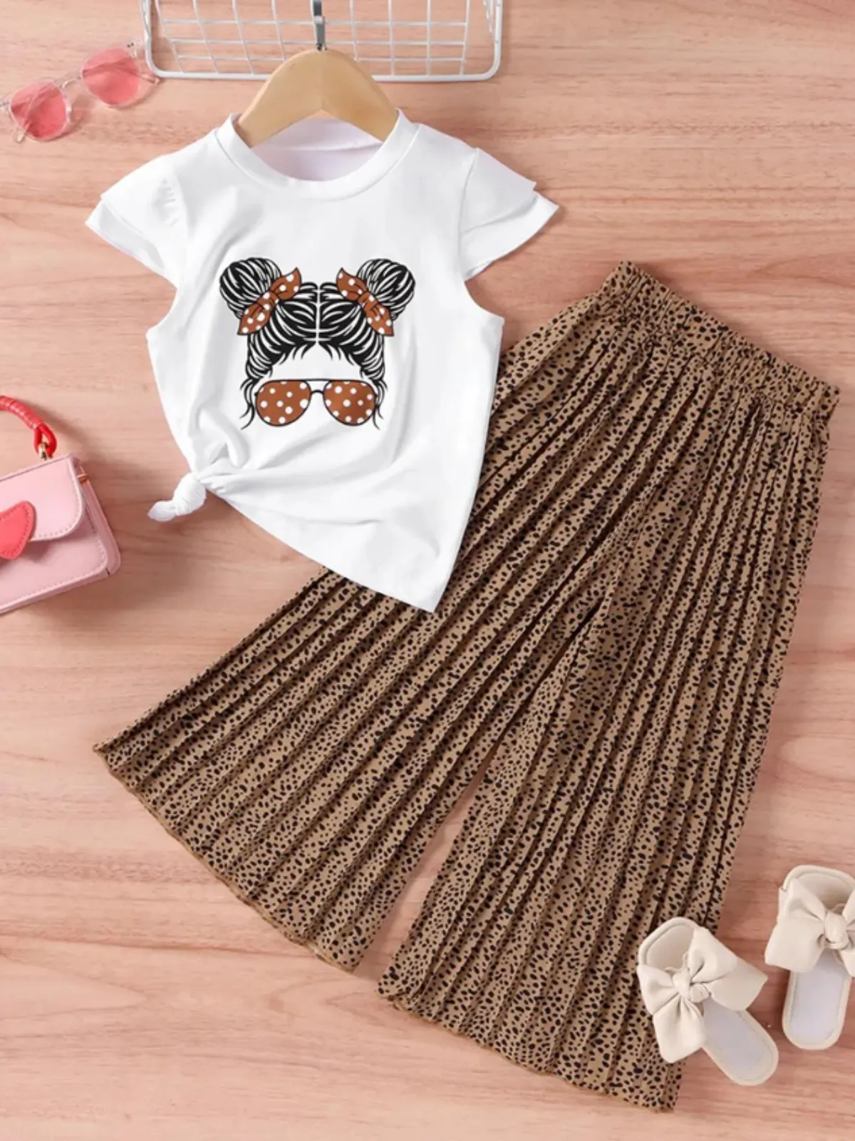 Pretty Pleats! Pleated Pants Set