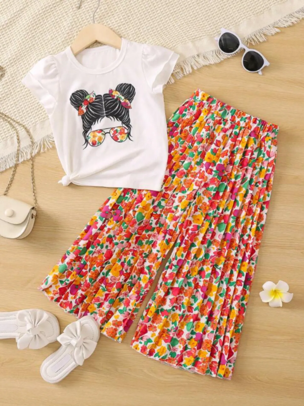 Pretty Pleats! Pleated Pants Set