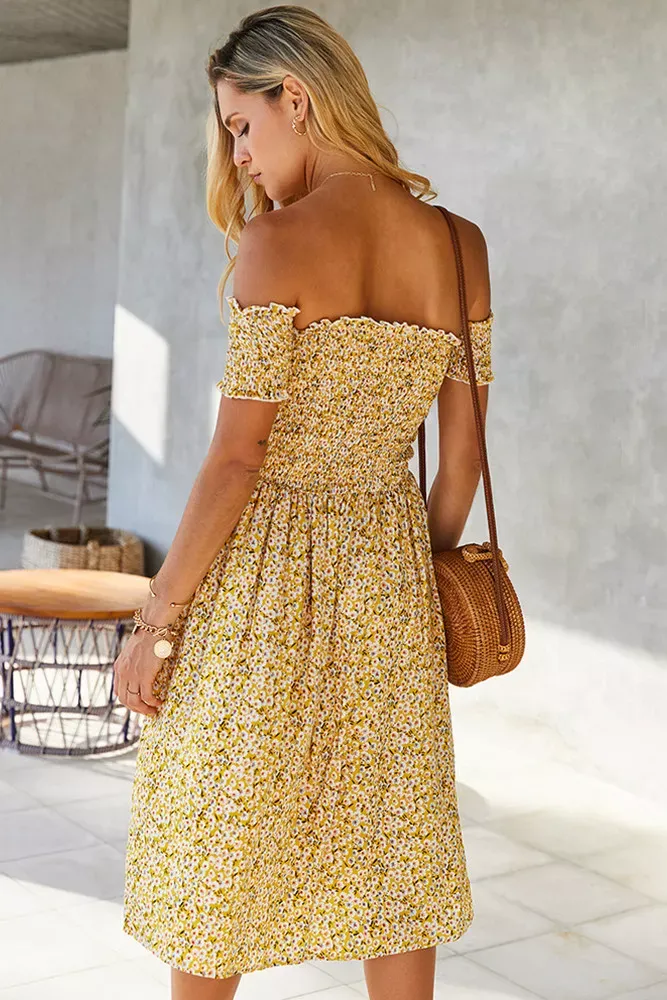 Rimella Floral Midi Dress