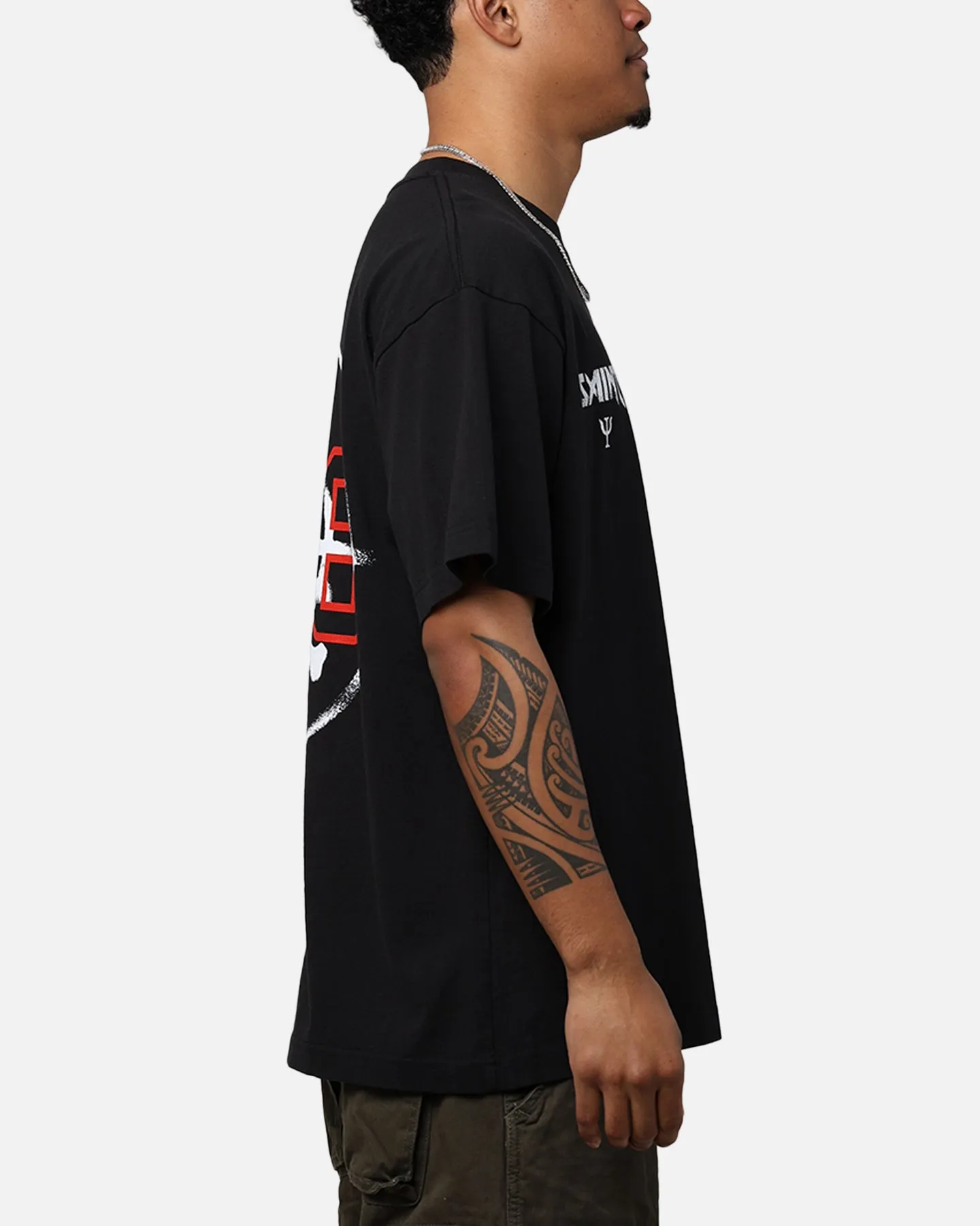 Saint Morta Death Wish Patrol T-Shirt Black