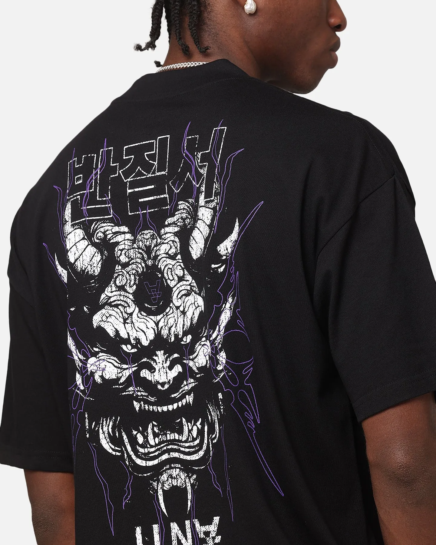 The Anti Order Agma Mock Neck T-Shirt Black