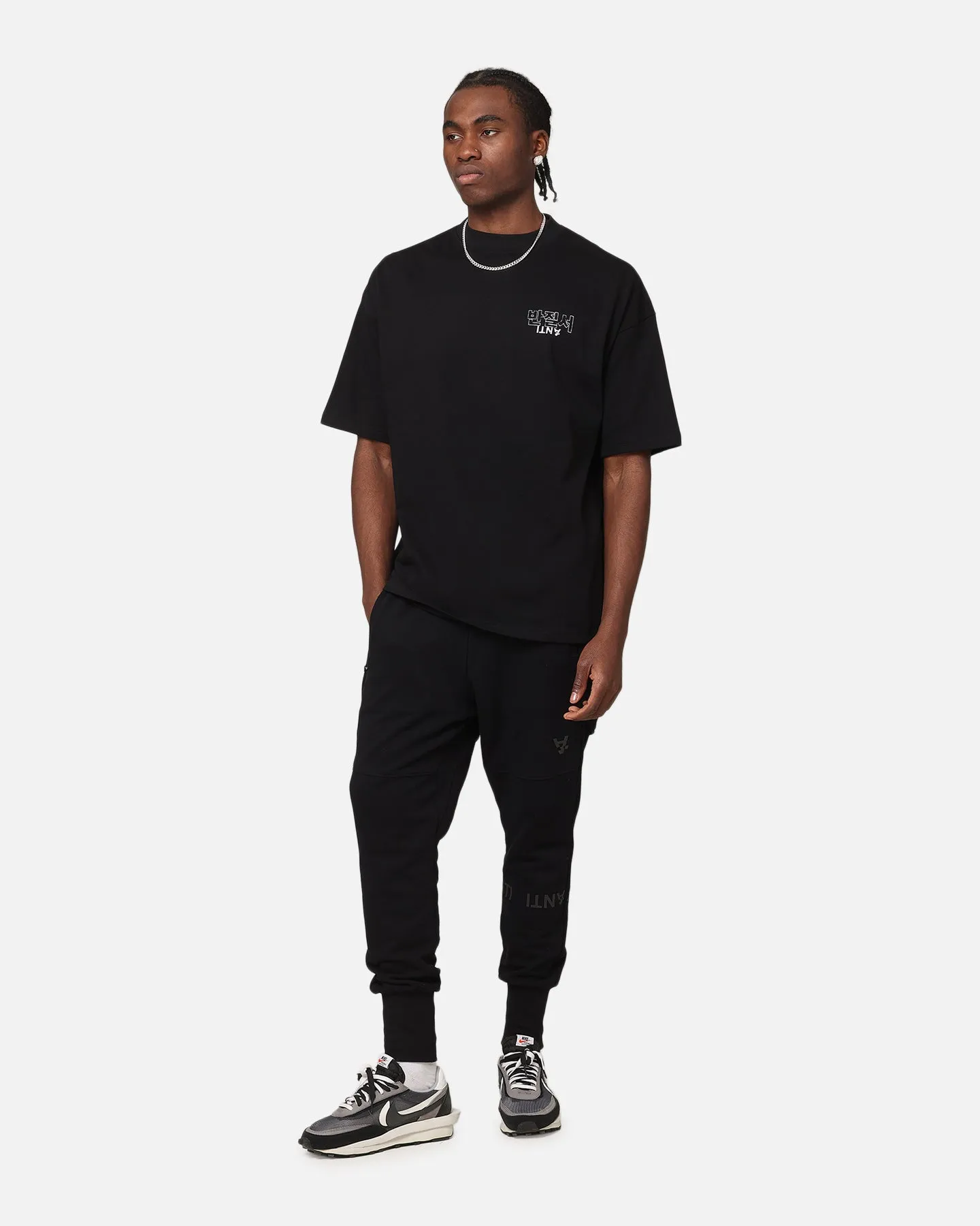 The Anti Order Agma Mock Neck T-Shirt Black
