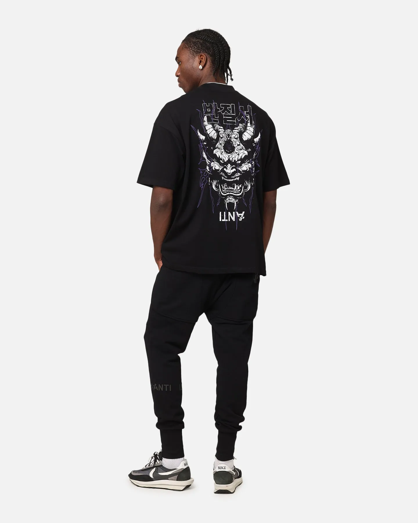 The Anti Order Agma Mock Neck T-Shirt Black