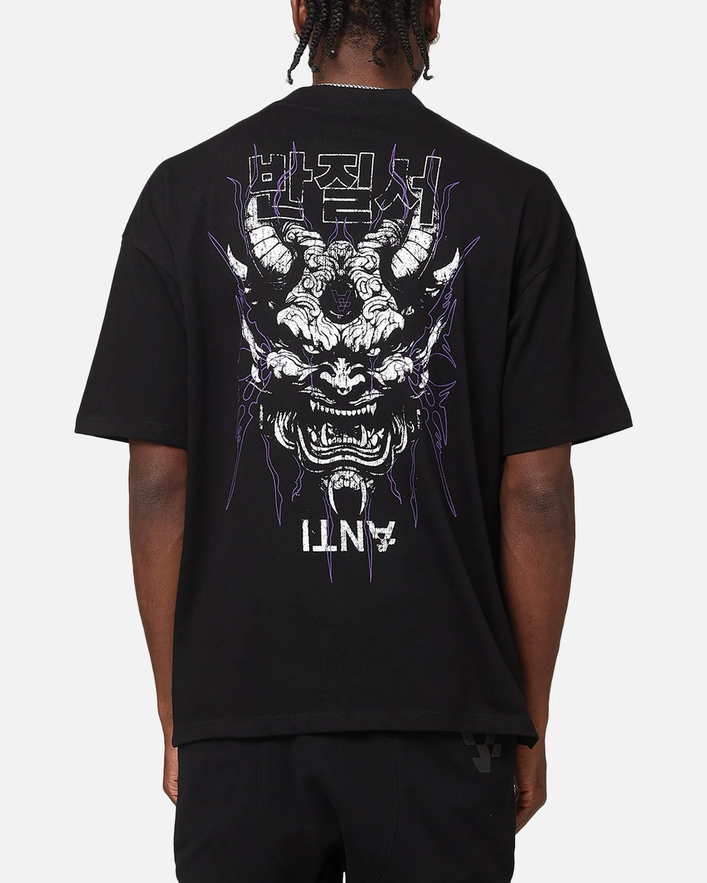 The Anti Order Agma Mock Neck T-Shirt Black