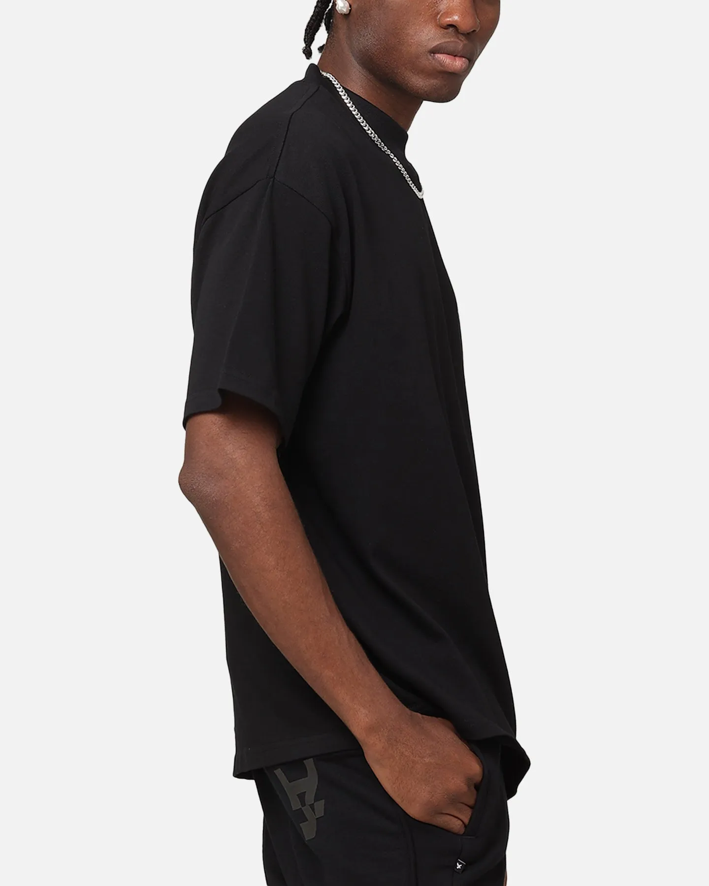 The Anti Order Agma Mock Neck T-Shirt Black