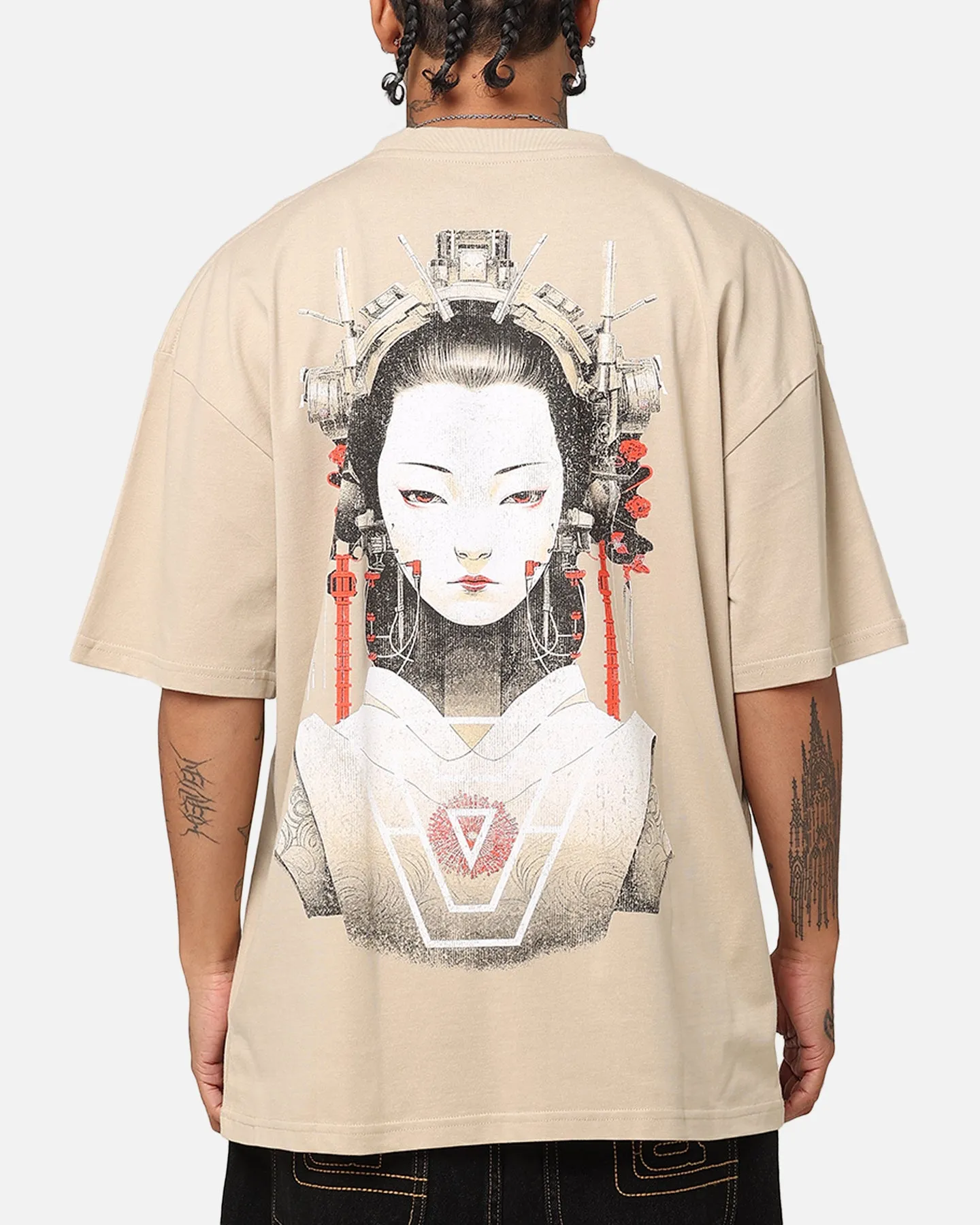 The Anti Order Geisha T-Shirt Stone