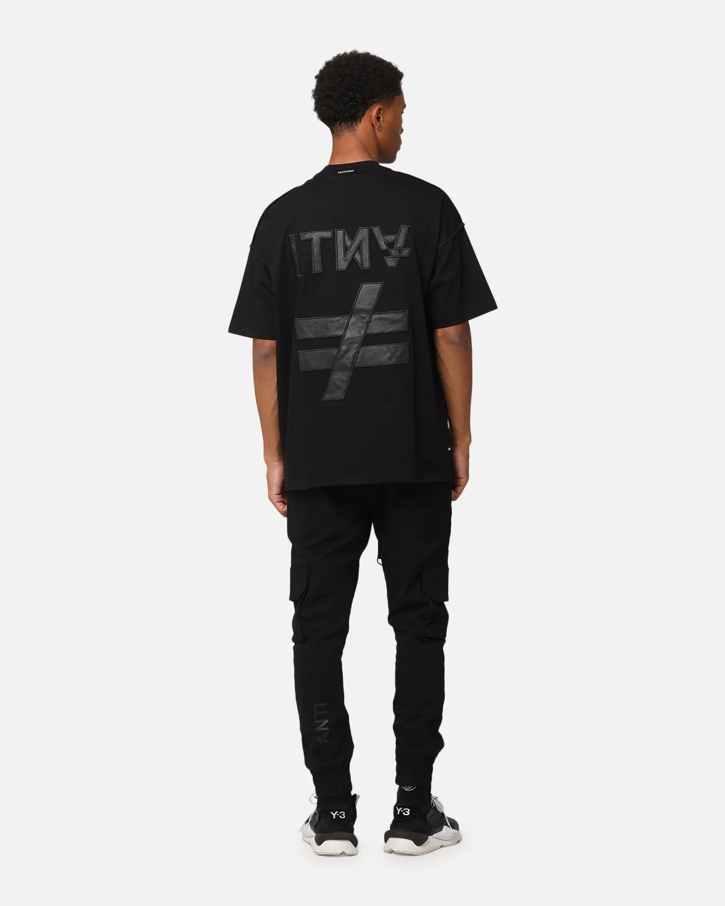 The Anti Order Symbolism Non Seam Oversized T-Shirt Black/Black
