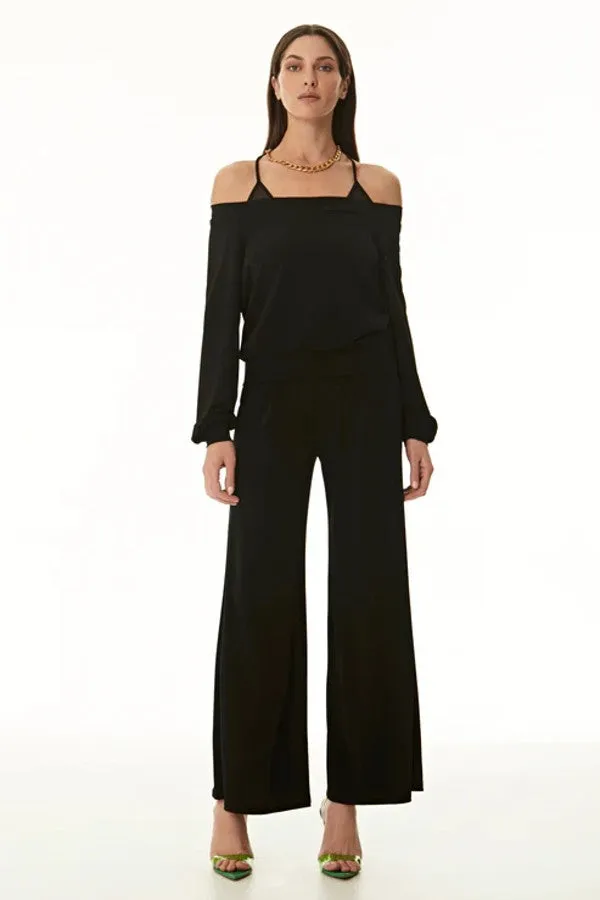 Wide Leg Pleated Pant