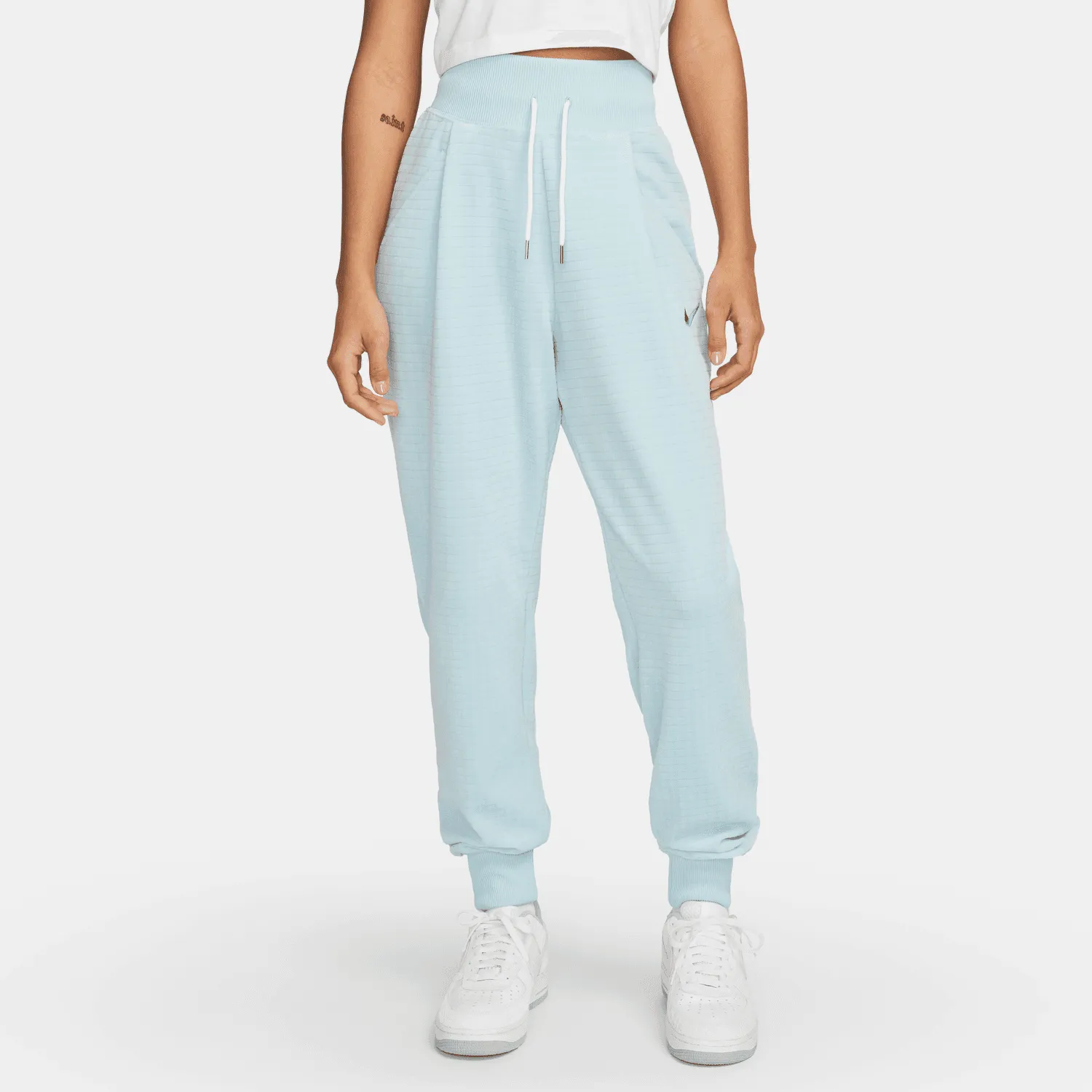 WOMEN'S NIKE SPORTSWEAR HIGH-WAISTED VELOUR JOGGER
